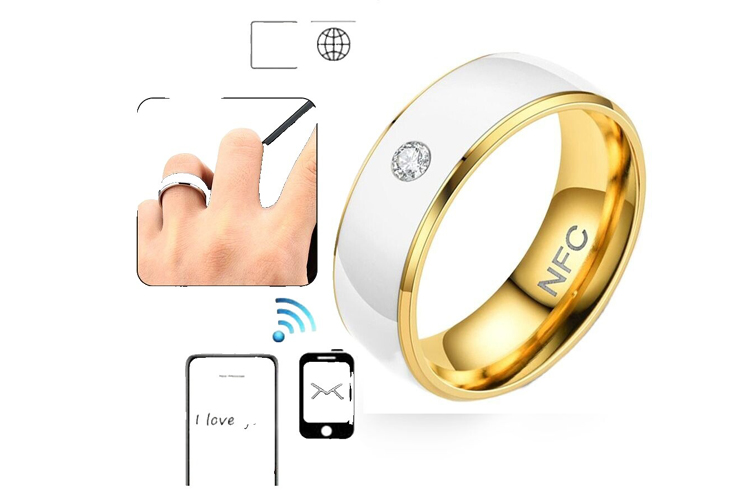 Classic Style Golden NFC Rings