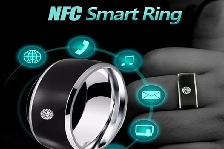 Classic Style Stainless Steel NFC Rings