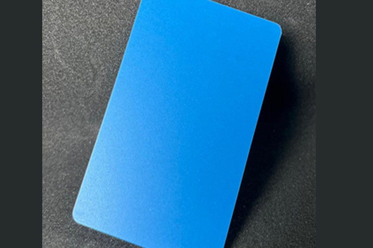 NFC Enabled PVC Blue Color Business Cards
